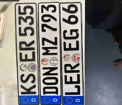 Germany License Plates, View more