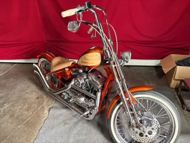Harley Bobber in Street, Cruisers & Choppers in Red Deer - Image 2