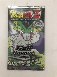 16X Dragon Ball Z Packs Cell Games Saga Booster Pack SEALED