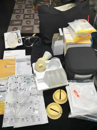 Medela freestyle double pumps with accessories , View more