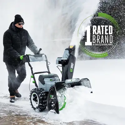 EGO 28" 56V Self-Propelled 2-Stage Snow Blower with Peak PowerTM, View more