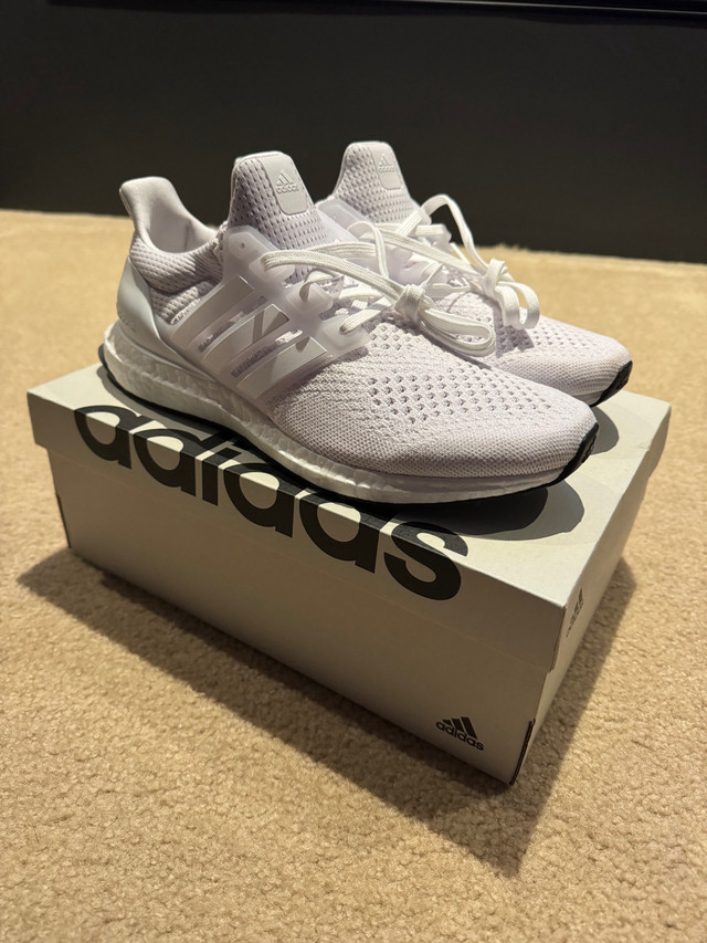 Brand new Adidas Ultra Boost Triple White 9.5 | Men's Shoes | Prince ...