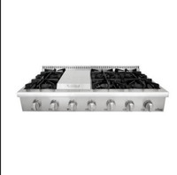 Thor Kitchen 48" Gas RangeTop in Stainless Steel with 6 Burners