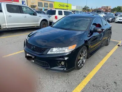 I am selling my black 2013 Honda Accord Coupe, a stylish and sporty ride, perfect for anyone looking...
