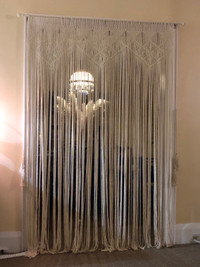 Macrame Door Curtain / Wall Hanging 