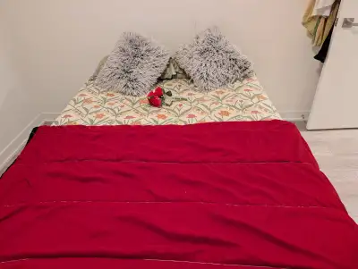 Bed with mattress , View more
