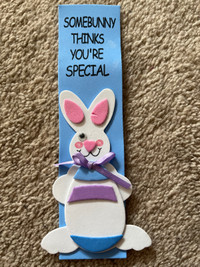 Cute valentine book mark