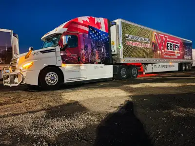 Webley express is the leader in transportation industry running over 200 trucks fleet and growing mo...