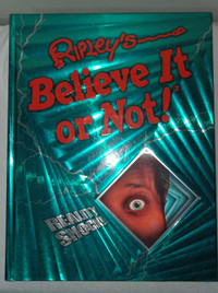 Large hardcover Ripley's Believe It Or Not books