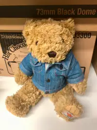 Hard Rock Cafe Myrtle Beach Teddy Bear in Denim 11" Plush