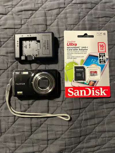Fujifilm Finepix F80 EXR 10MP 10x Optical Digital Camera, View more