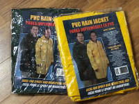 PVC rain jacket