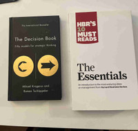 HBR’s The Essentials and The Decision Book 