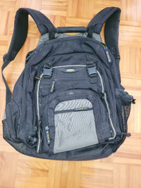 gray knapsack (luggage )