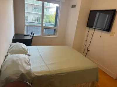 Looking for a dependable roommate dwtn two bedroom condo renting the Master bedroom; working is requ...
