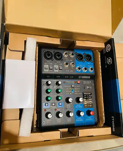 Yamaha MG06X 6-Input Compact Stereo Mixer