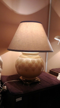 Lampe Antique Globe a abat-Jour