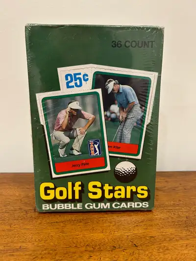1982 Donruss Golf Sealed Box 36 Packs Couples RC Nicklaus ++