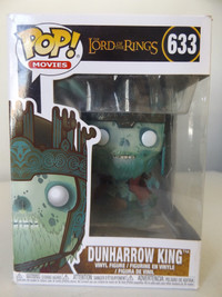 ORIGINAL FUNKO POP! MOVIES LORD of the RINGS 633 DUNHARROW KING