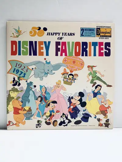 50 Years of Disney Favorites (2 Vinyl LPs), View more