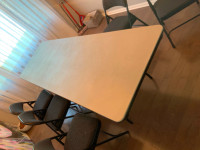 ULINE Folding Table For Sale