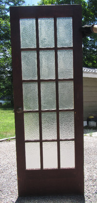 Hardwood French door (Quantity 1)