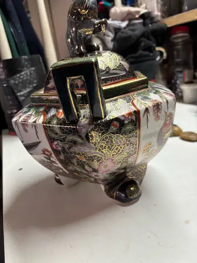 Asian style incense  pot, View more