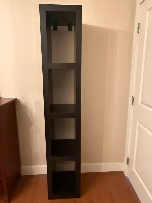 IKEA shelves - 2 sets - black brown colour in Bookcases & Shelving Units in St. Albert - Image 2