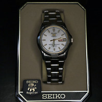 Seiko 5 SUPERIOR automatic watch, 23 jewels, two-tone, 100 M
