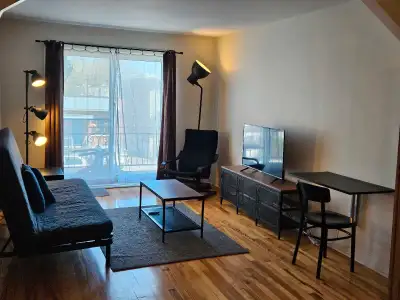 Chaleureux appartement, quartier Ahuntsic. Accès aux transports en commun très facile... 5 lignes d’...