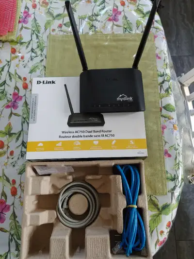 Routeur D-Link AC750 Double Band, View more