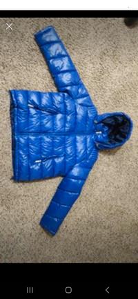 Royal Blue XL Guess Winter Jacket (For sale) 