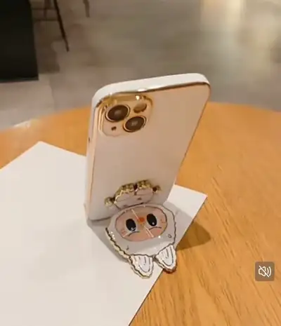 labubu - phone selfie mirror & holder , View more