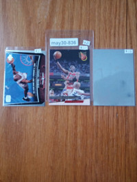 Michael Jordan basketball lot Ultra 30 UD Game Day 23 Hologram