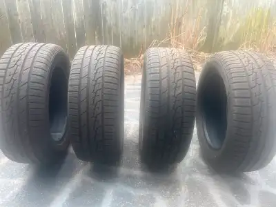 Size 215/55R16 HTR A/s P03 suitable for all types of vehicles, like new- used half a season and very...
