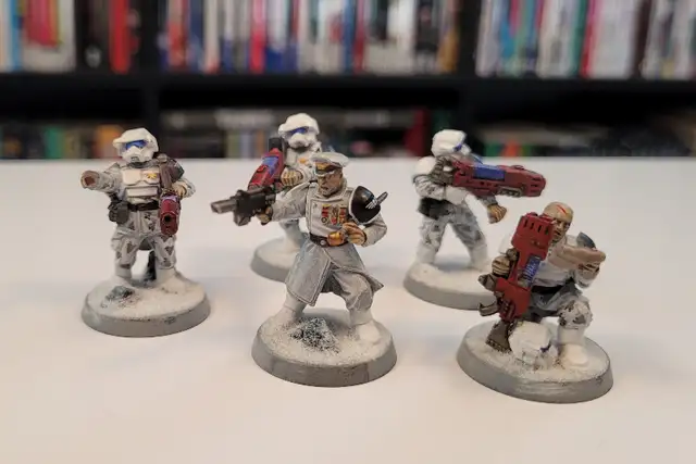 Astra Militarum Warhammer 40,000 painted Imperial Guard in Toys & Games in City of Toronto - Image 3