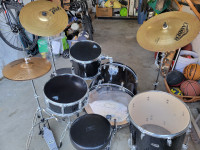 5 Piece Rhythm Art Drum Kit