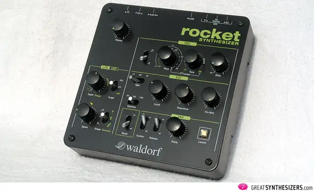 GERMAN ENGINEERED: Waldorf Rocket Paraphonic Desktop Synthesizer in Pianos & Keyboards in Winnipeg - Image 5