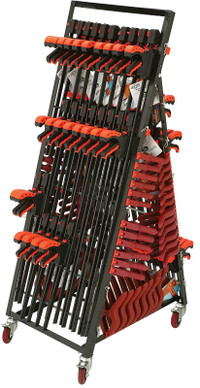 Clamp Rack for Woodworking Clamps. *(Clamps Not Included.)*