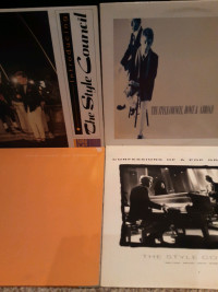 THE STYLE COUNCIL  : 3 STUDIO ALBUMS  : 1 LIVE ALBUM- CANADIAN 