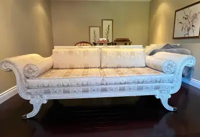 Custom made vintage couch, View more
