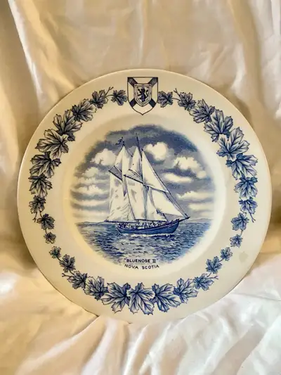 Vintage Wood & Sons Bluenose Plate, View more