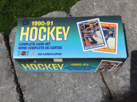 O-Pee-Chee 1990-91 Complete Season 528 NHL Hockey Card Box Set
