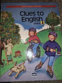 Clues to English student book grade 4