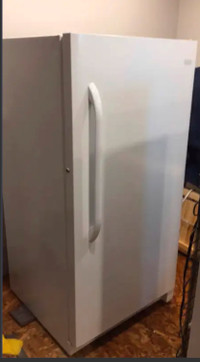 Frirgidaire upright freezer work condition delivery available