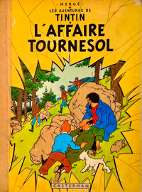 Antiquité 1956 Collection Album Tintin L'affaire Tournesol