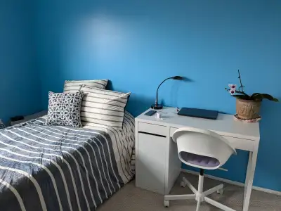 Room for rent in 3-bdrm condo, available from July 1.