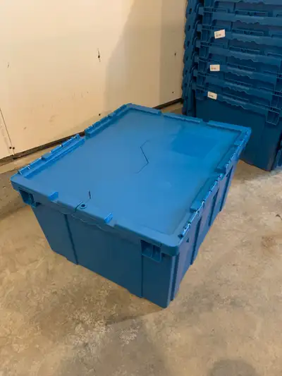 Moving soon? Looking for boxes but don’t want to keep them afterwards? Moving bins for RENT! - 30 bi...