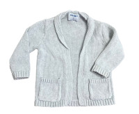 Old Navy Grey Open-Front Cardigan Sweater for Toddler Unisex 2T 