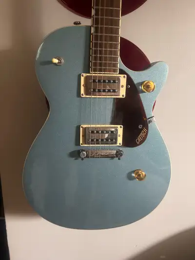 gretsch electric guitar with fender amp, View more